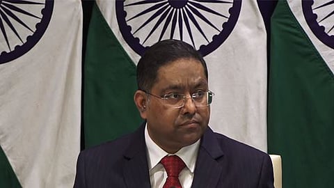 MEA spokesperson Randhir Jaiswal