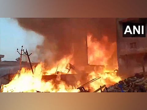 Gujarat: Massive fire engulfs packaging company in Bharuch district