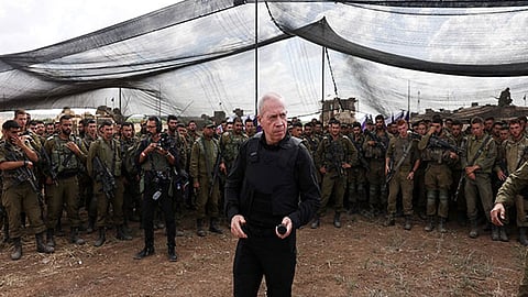 Israeli Defence Minister Yoav Gallant 
