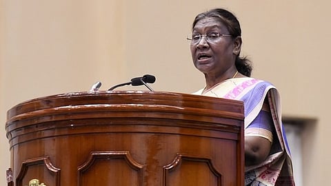 President Droupadi Murmu.