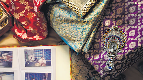 A wedding special featuring handloom saris, lehengas, drape saris and jumpsuits