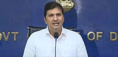 Delhi Health Minister Saurabh Bharadwaj