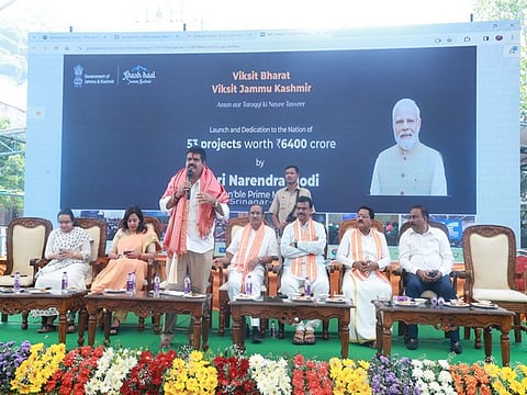 PM Modi lays foundations stone of development works in Simhachalam Devasthanam under 'PRASAD' scheme