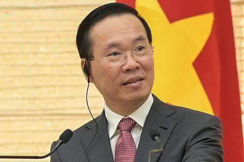 Former Vietnam President Vo Van Thuong.