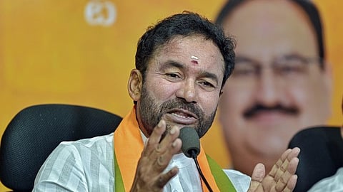 Telangana BJP chief and Union Tourism Minister G Kishan Reddy