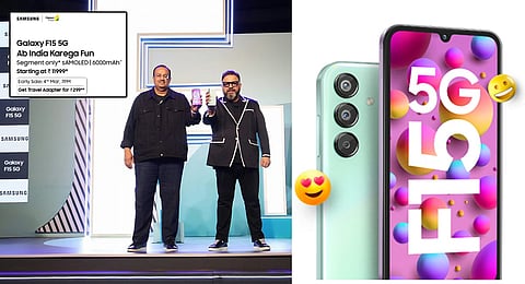 Samsung launches Galaxy F15 5G smartphone in India for Rs 11,999