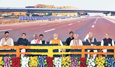 PM Modi lays foundation for highway projects worth Rs 3,000 crore in Tamil Nadu