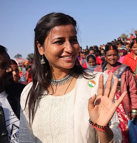 Congress MLA Amba Prasad.