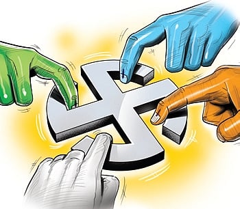 After entering into an alliance with the TDP in 1999, the BJP’s vote share had plummeted to 0.7%, they added.