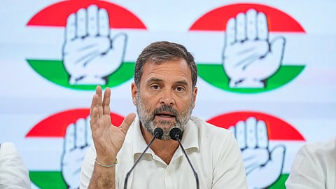 Congress leader Rahul Gandhi