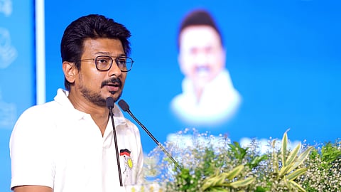 Minister of Youth Welfare and Sports Development Udhayanidhi Stalin.