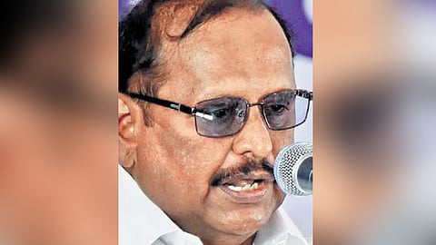 Tamil Nadu Law Minister S Regupathy