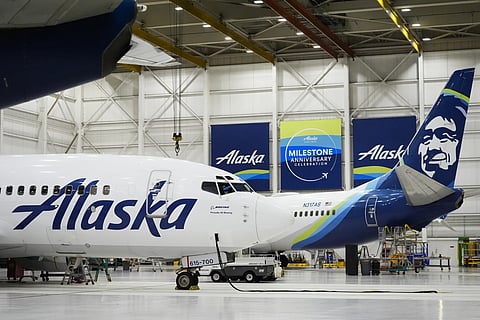 Alaska Airlines aircraft.