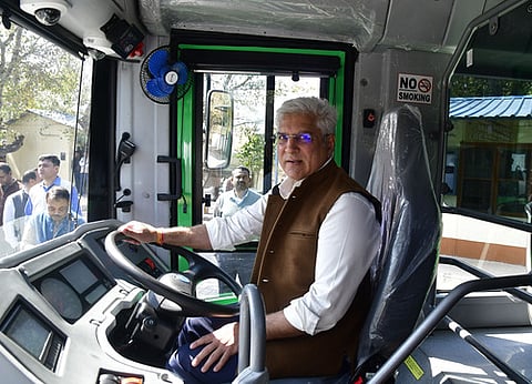 Delhi transport minister Kailash Gehlot.