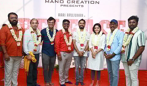 The cast and crew of 'Release'