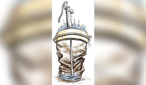 KWA does not initiate immediate maintenance work when a leakage occurs, losing precious drinking water for days.