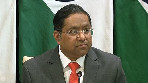 External affairs ministry spokesperson Randhir Jaiswal. 