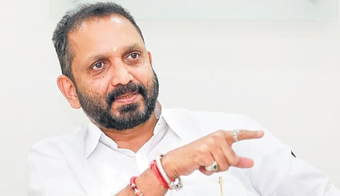 K Surendran, BJP state
president.