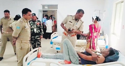 Police sources said that the bodies were found inside a car parked near a playground at Banipahada in the Lakhanpur area.