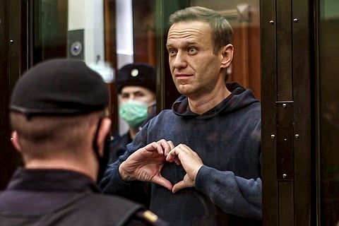Russian opposition leader Alexei Navalny. 