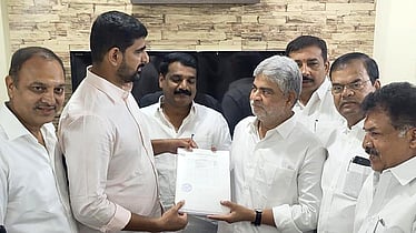 BRS MLAs asked Telangana speaker Gaddam Prasad to disqualify Khairatabad MLA Danam Nagender who joined Congress after winning from BRS.