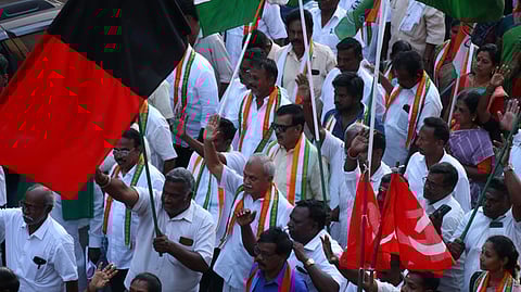 Condemning Puducherry girl's murder, peace march on behalf of 'India' alliance on Thursday. 