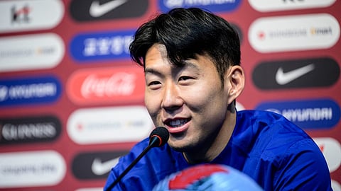 South Korea captain Son Heung-min