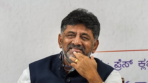 Karnataka Deputy CM and Congress leader DK Shivakumar