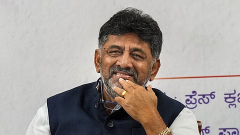 Karnataka Deputy CM and Congress leader DK Shivakumar