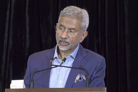 Dr S Jaishankar speaking at the ISAS NUS Distinguished Lecture event on Why Bharat Matters.