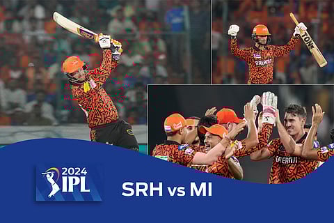 IPL 2024: Batting records tumble as SRH beats MI in 523-run IPL game