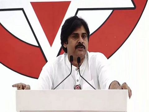 Jana Sena chief Pawan Kalyan. 