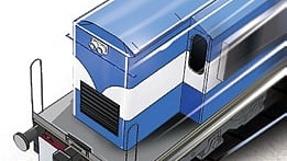 Image of train used for representational purpose