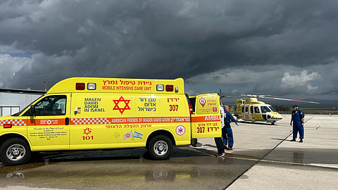 Rescue services Magen David Adom 
(MDA) said its EMTs and Paramedics are reporting a total of 8 casualties in the anti-tank missile firing incident.