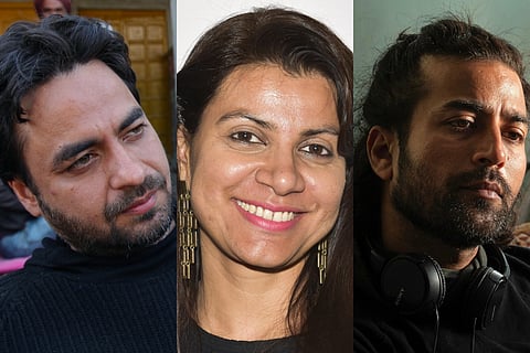 L-R: Directors Gurvinder Singh, Alankrita Shrivastava, Randeep Jha.