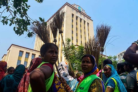 The BMC stressed that sanitary workers entering a sewerage line or septic tank without prior permission of sanitation authorities will be considered illegal.