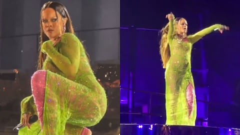 Rihanna set the stage on fire at the day one of the lavish pre-wedding event of billionaire Mukesh Ambani's son Anant and his fiancee Radhika Merchant.