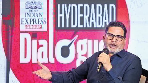 Political strategist and Jan Suraaj chief Prashant Kishor.