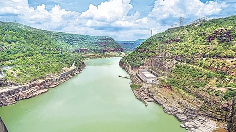 Srisailam reservoir