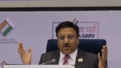 Chief Election Commissioner (CEC) Rajiv Kumar