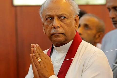 Sri Lankan Prime Minister Dinesh Gunawardena.