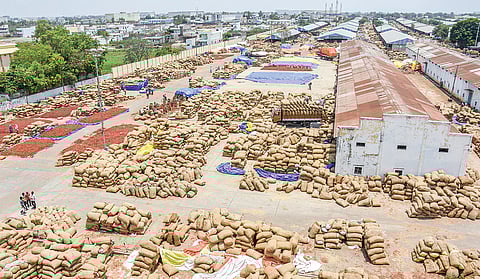 Guntur Mirchi Yard.