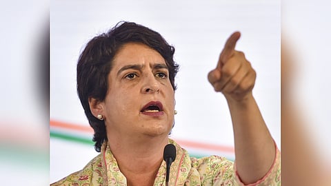 Congress General Secretary Priyanka Gandhi Vadra