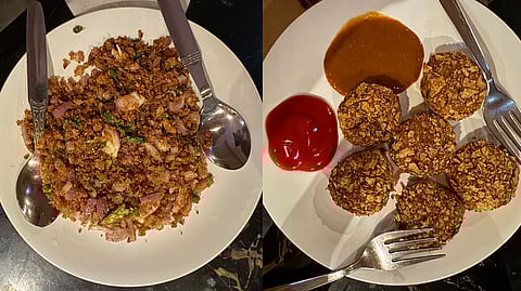 Bari Chur and Papdi Kebab.