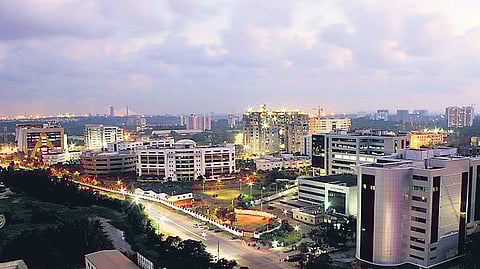 Infopark campus in Kakkanad