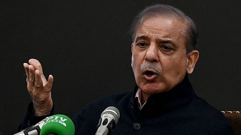 Pakistan's Prime Minister Shehbaz Sharif