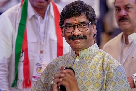 Former Jharkhand CM and JMM leader Hemant Soren