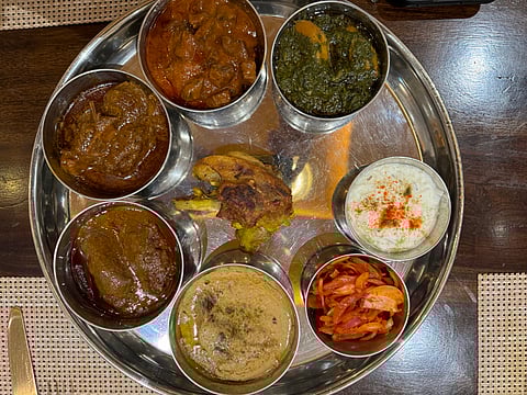 A Kashmiri thali (Photo | Sandip Ghose)