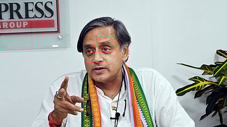 Congress leader Shashi Tharoor 