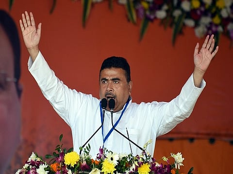 Sandeshkhali women wait to meet a National Commission for Women (NCW) representative. 